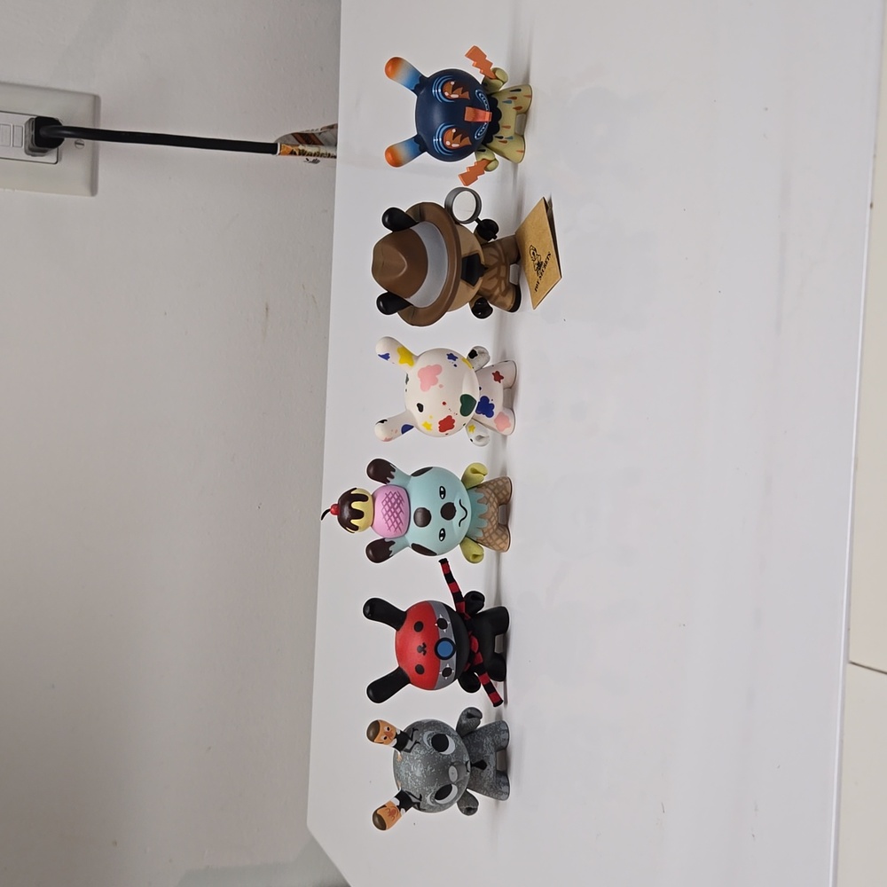 Kidrobot Dunny Vinyl Collector's Toys - Set of 6